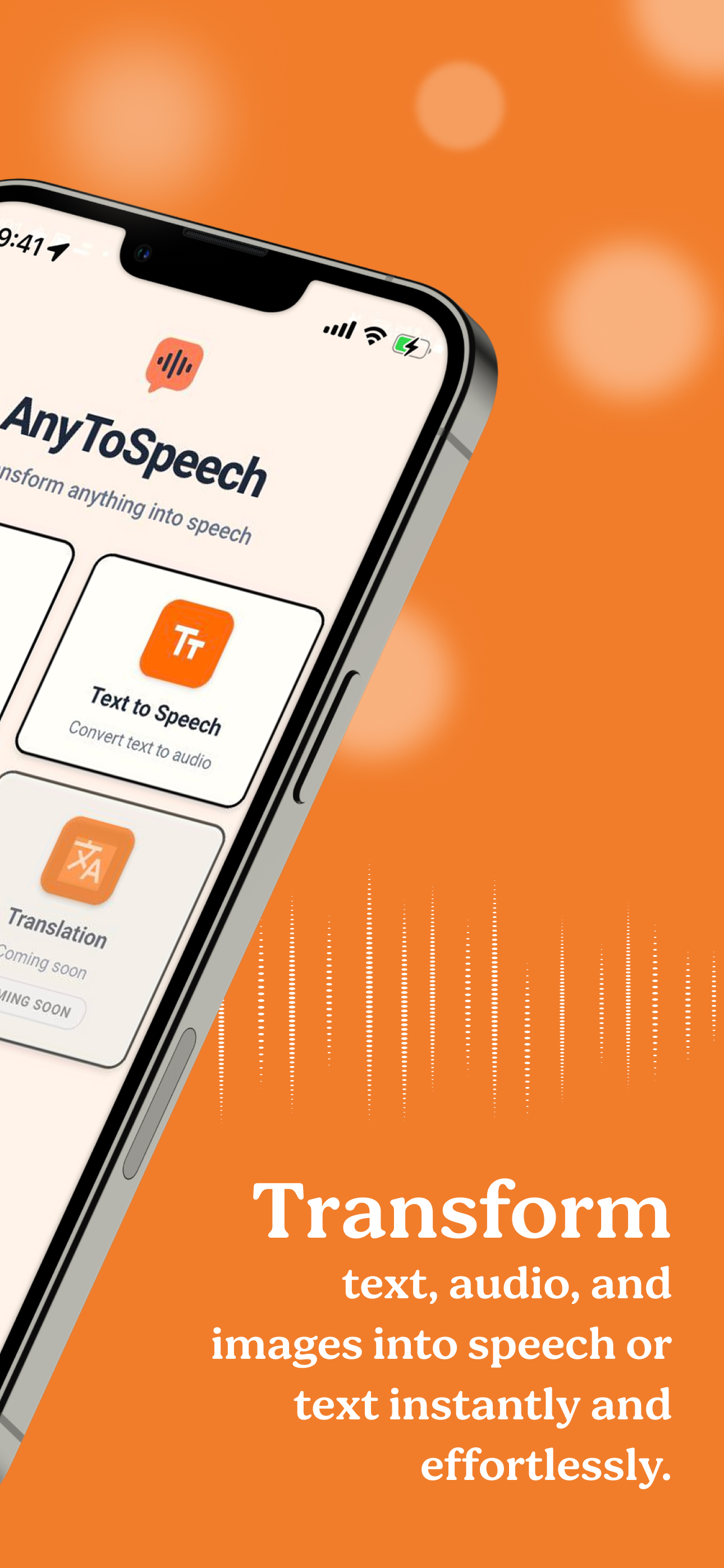 Image to Speech Feature