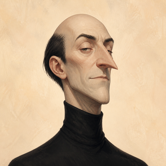 Gru từ Gã Đồ Tể AI voice cartoon portrait