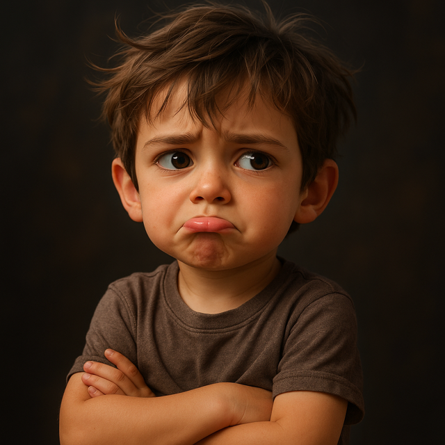 Whiny Kid AI voice